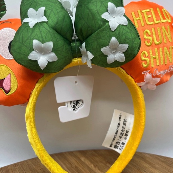 Disney Parks 2020 EPCOT Flower And Garden Festival Orange Bird Minnie Ears NWT - Picture 3 of 4